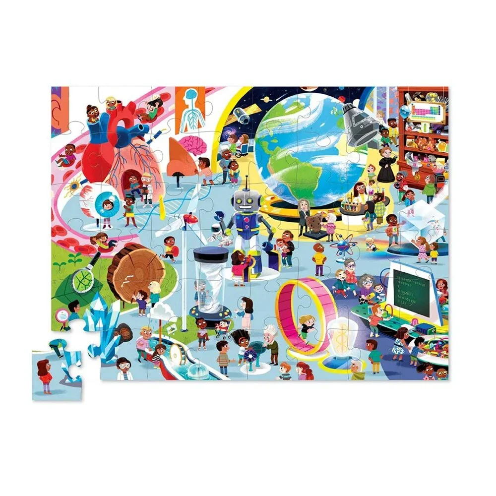 Crocodile Creek Day at the Science Museum - 48 piece Puzzle